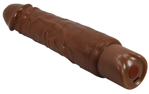 Gode vibrant Rufus Marron 20 x 4.3cm