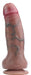 Gode Vibrant Skinnier Mario 14 x 4.6cm Marron
