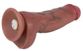 Gode Vibrant Skinnier Mario 14 x 4.6cm Marron