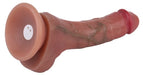 Gode Vibrant Skinnier Umberto 12 x 3.2cm Marron