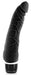 Gode vibrant Slim Silicone 15 x 4 cm Noir