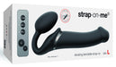 Gode Vibrant Strap-On 3 Moteurs L 16 x 3.7 cm Noir