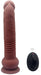 Gode vibrant The Commander 19 x 3.7cm Marron