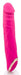Gode vibrant The Pink 17 x 3.6cm Rose