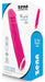 Gode vibrant The Pink 17 x 3.6cm Rose