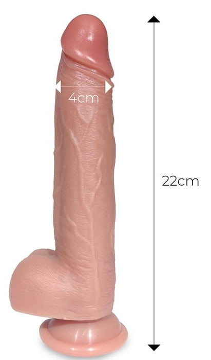 Gode vibrant Va-et-Vient Tiberio Centauro 18 x 4.3cm