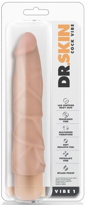 Gode vibrant Vibe 1 Dr Skin 18 x 4.5cm
