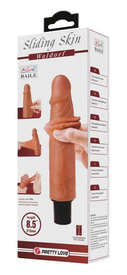Gode Vibrant Waldorf 17.5 x 4.2cm Marron