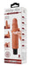 Gode Vibrant Waldorf 17.5 x 4.2cm Marron