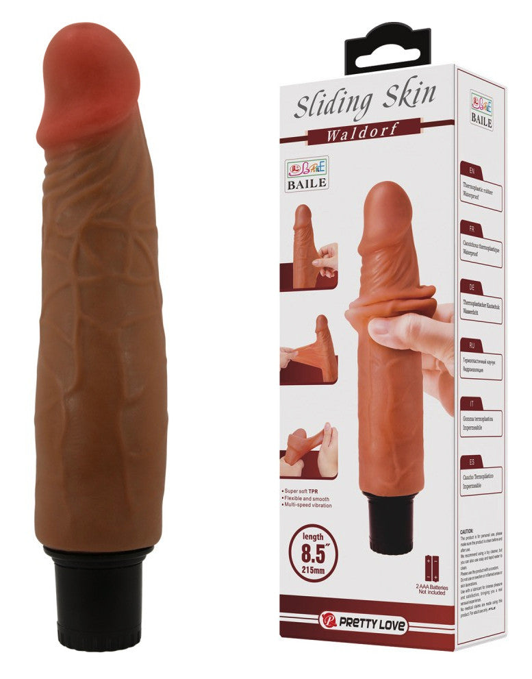 Gode Vibrant Waldorf 17.5 x 4.2cm Marron