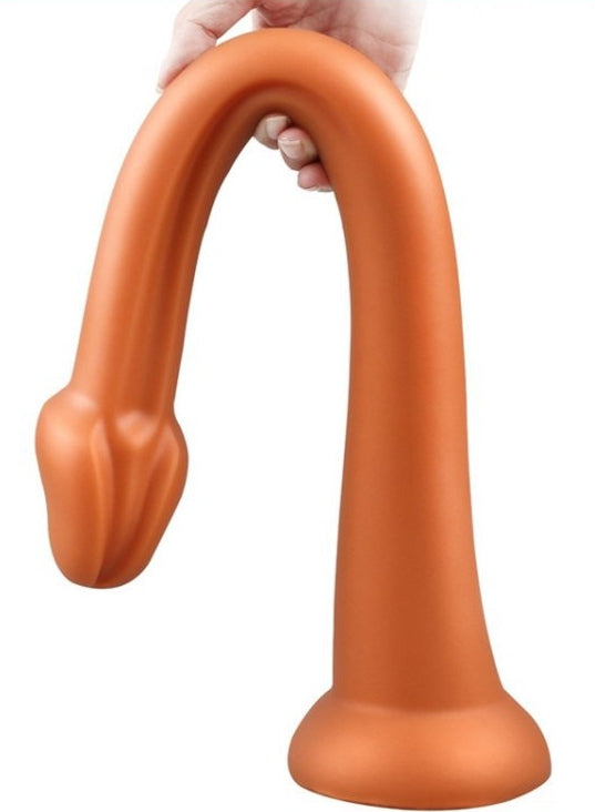 Gode Whale Dildo S 38 x 3.8 cm - Pointe 3.5 cm
