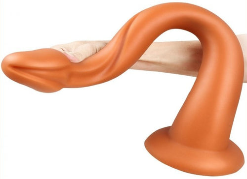 Gode Whale Dildo S 38 x 3.8 cm - Pointe 3.5 cm