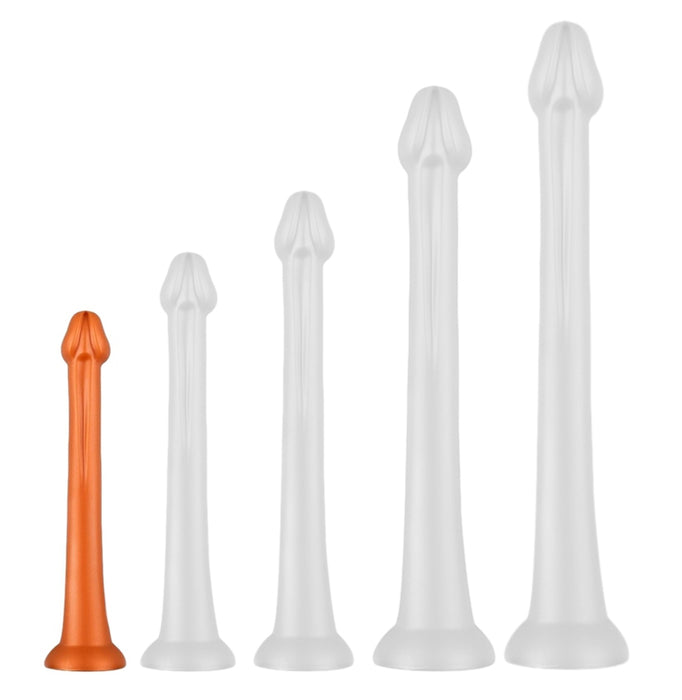 Gode Whale Dildo S 38 x 3.8 cm - Pointe 3.5 cm