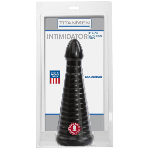 Gode XXL Intimidator TitanMen 25 x 9 cm Noir