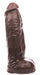 Gode Zac L 21 x 7.5 cm Marron