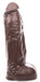 Gode Zac M 19 x 6.5 cm Marron