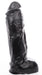 Gode Zac M 19 x 6.5 cm Noir