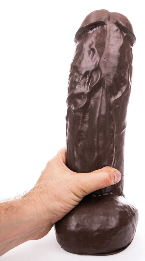 Gode Zac XL 27 x 9.5 cm Marron