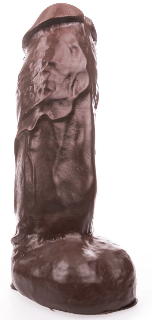 Gode Zac XL 27 x 9.5 cm Marron