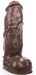 Gode Zac XL 27 x 9.5 cm Marron