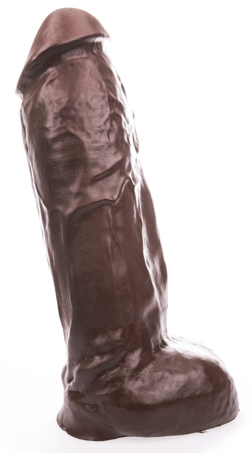 Gode Zac XL 27 x 9.5 cm Marron