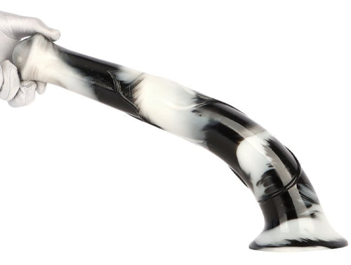 Gode Zoo BIG HORSE 38 x 6.5cm Noir et Blanc