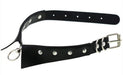 Collier GOTHIC RING Noir