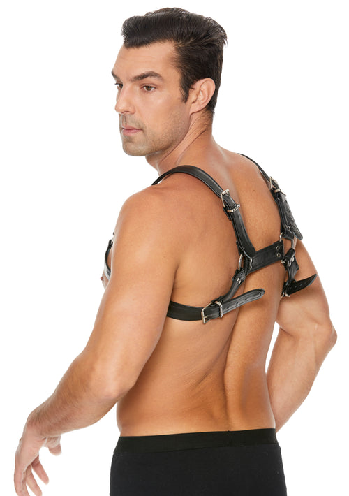 Harnais Buckle Bulldog Noir
