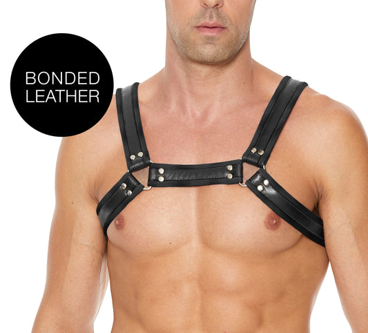 Harnais Buckle Bulldog Noir