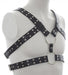 Harnais Double Belt Simili noir