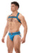 Harnais élastique Colin Bleu