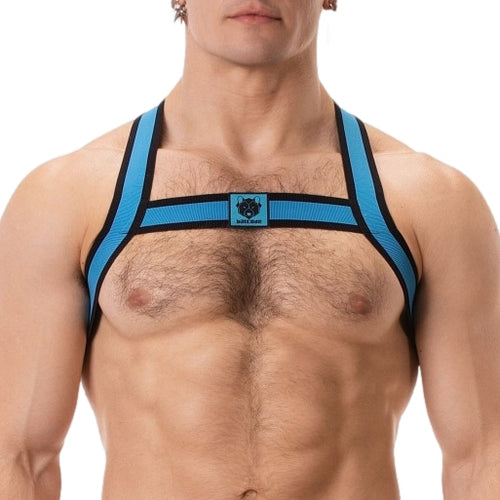 Harnais élastique Colin Bleu