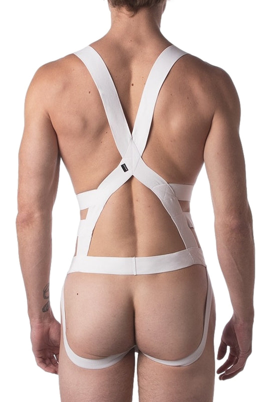 Harnais élastique ELON Blanc