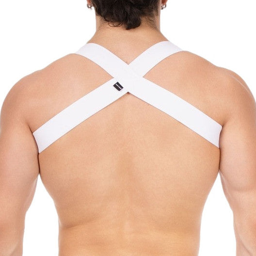 Harnais élastique Everette Blanc