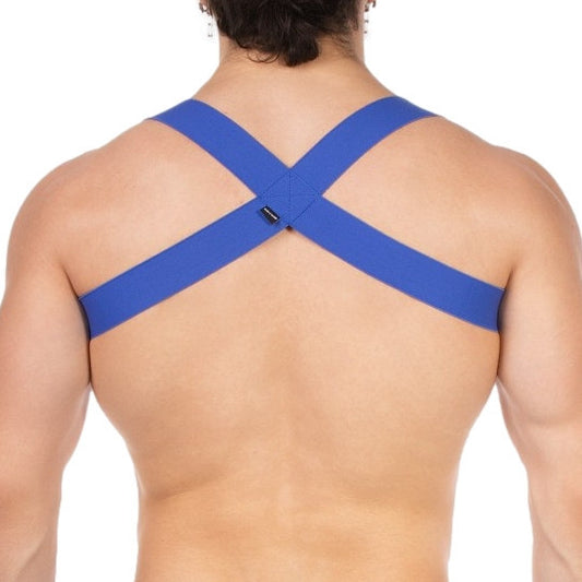 Harnais élastique Everette Bleu
