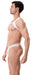 Harnais élastique Leonsh Blanc