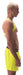 Harnais élastique Leonsh Jaune Neon