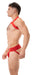 Harnais élastique Leonsh Rouge