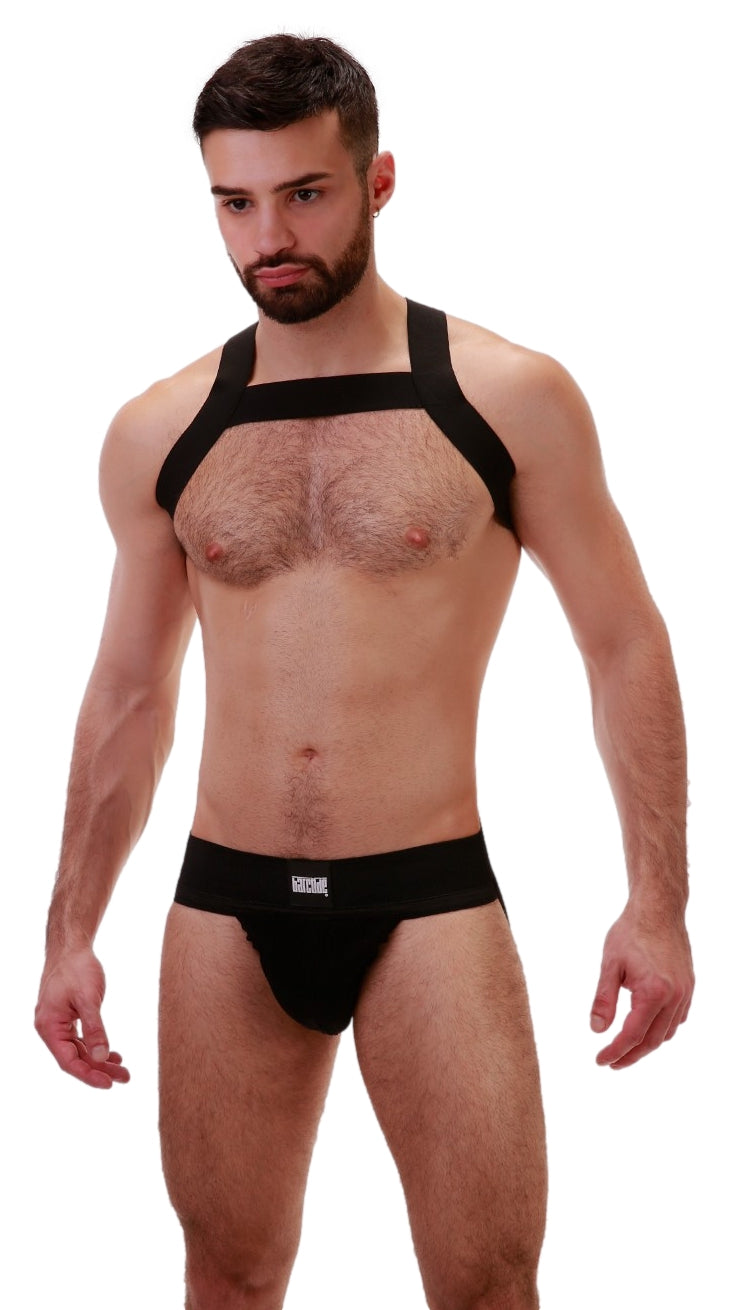 Harnais élastique Matt Noir