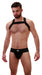 Harnais élastique Matt Noir