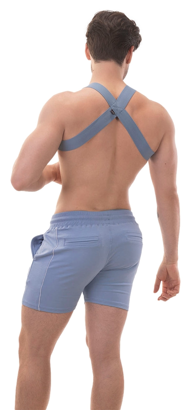 Harnais élastique Matt Pop Bleu