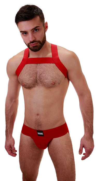 Harnais Élastique MATT Rouge