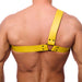 Harnais en cuir Half Jaune