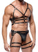 Harnais En Cuir Torse et Cuisses Leatherset M/L