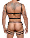 Harnais En Cuir Torse et Cuisses Leatherset M/L