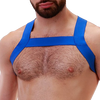 Harnais en élastique Matt Bleu