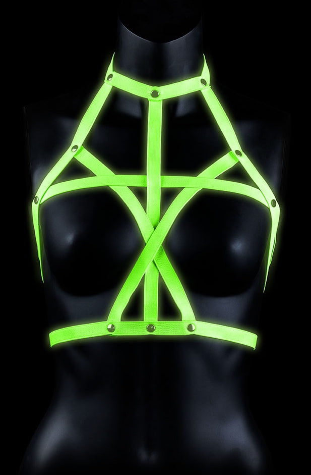 Harnais phosphorescent Bra Harness Glow