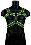 Harnais phosphorescent Glow Body Noir