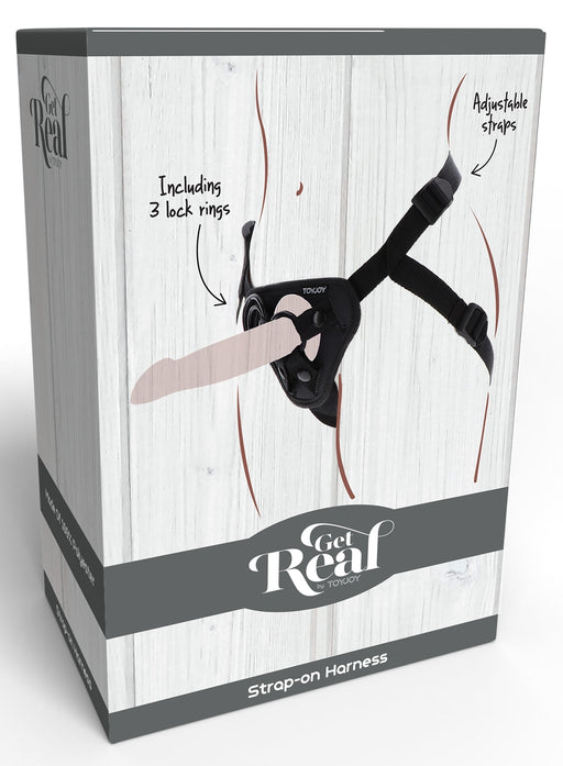 Harnais pour Gode ceinture Strap-On Get Real Noir