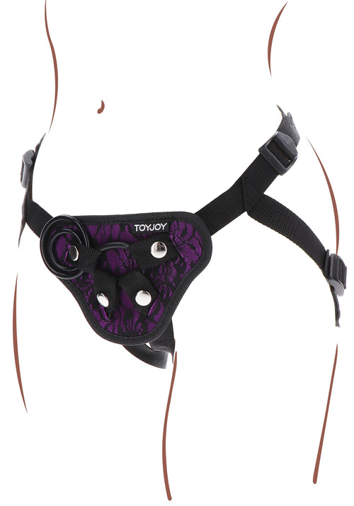 Harnais pour Gode ceinture Strap-On Get Real Violet